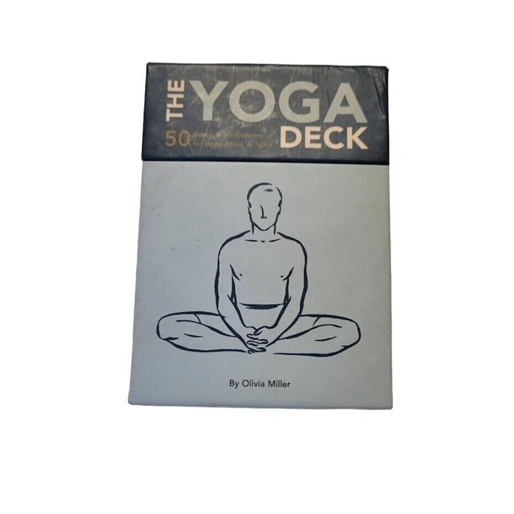 The Yoga Deck By Olivia Miller  50 Poses & Meditations For Body Mind & Spirit